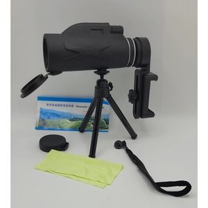 Monocular Telescope 80x100 HD with Smartphone Holder and Tripod